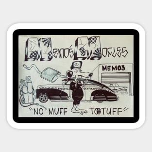 Memos Mofles Sticker